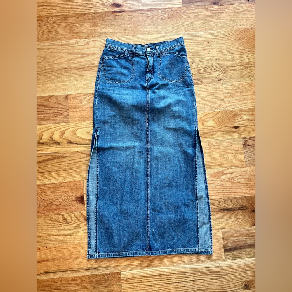 Lucky Brand Blue Denim Skirt